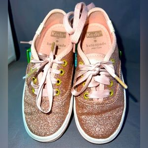 Keds for Kate Spade Champion Glitter/Rose Gold Size 8.5